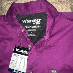 Mens Wrangler 20X Competition Performance L, nwt